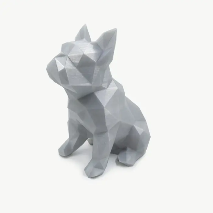 Buldogue Francês 3D Seated Model 1 - Imagem 1
