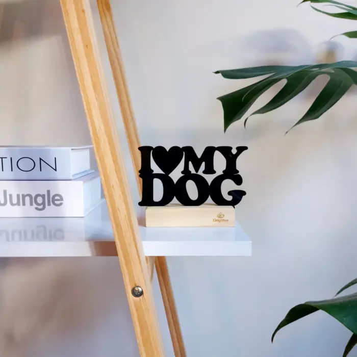 Enfeite Decorativo I Love My Dog - Imagem 3