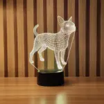 Luminária LED 3D Chihuahua
