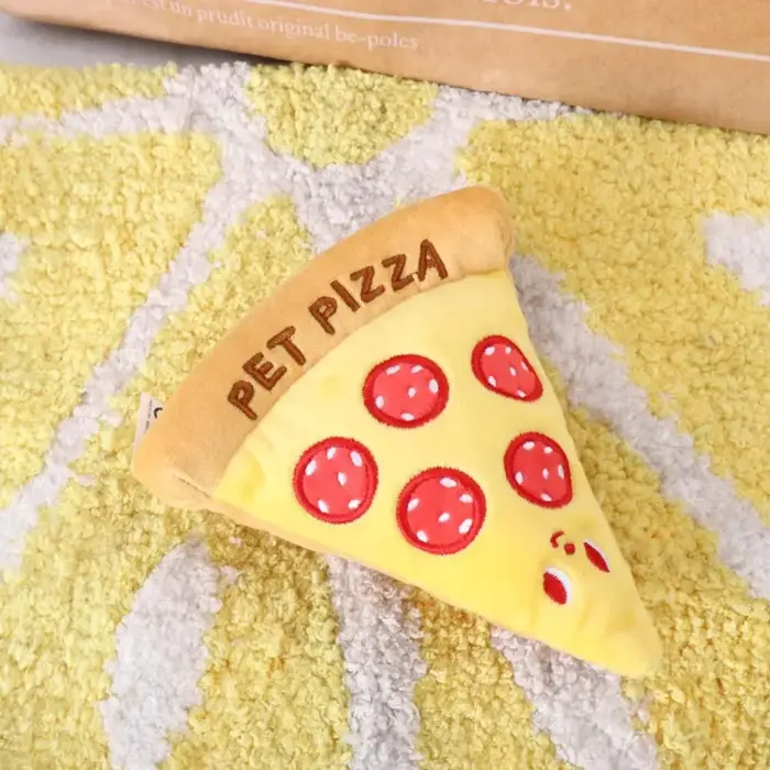 Brinquedo Pelúcia Pizza - Imagem 3