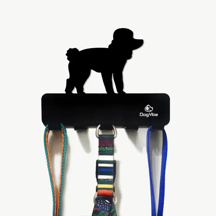 Porta Coleiras e Guias Poodle - Imagem 1