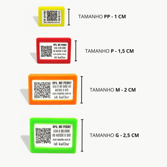 Tag de Identificação com QR Code - Clip Tag - Petscan - Imagem 4