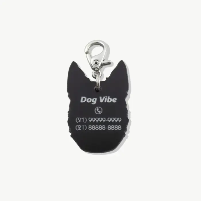 Tag de Identificação Australian Cattle Dog (Heeler) - Imagem 2