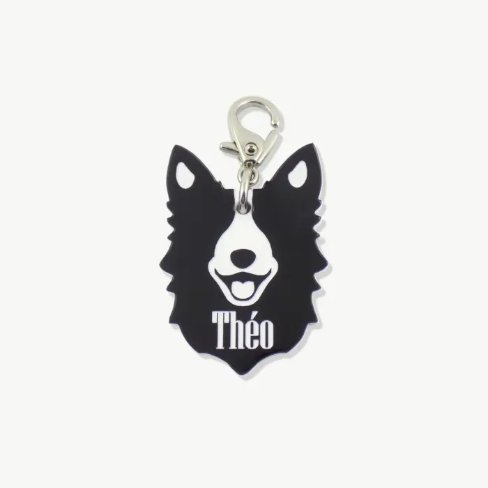 Tag de Identificação Border Collie - Imagem 1