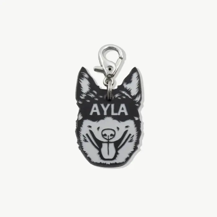 Tag de Identificação Australian Cattle Dog (Heeler) - Imagem 1