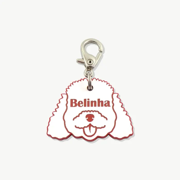 Tag de Identificação Poodle - Imagem 1