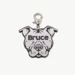 Tag de Identificação American Bully
