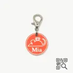 Tag de Identificação Para Gatos com QR Code Mouse Toy – Petscan
