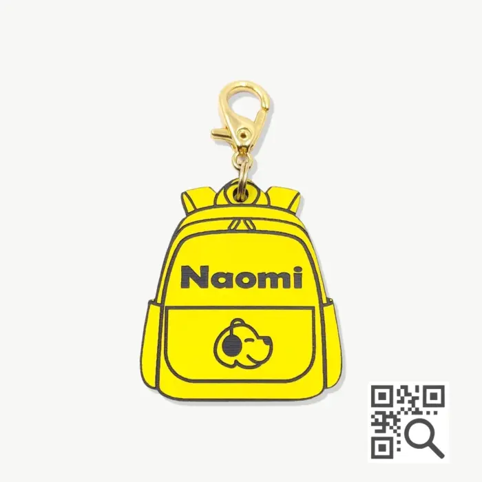Tag de Identificação com QR Code Mochila - Petscan - Imagem 1