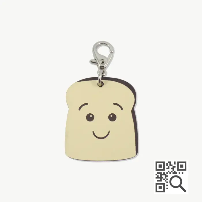 Tag de Identificação com QR Code Sanduba - Petscan - Imagem 1