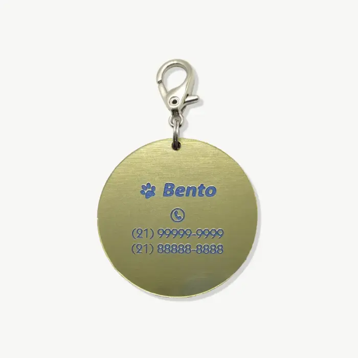 Tag de Identificação Medalha de São Bento - Imagem 2