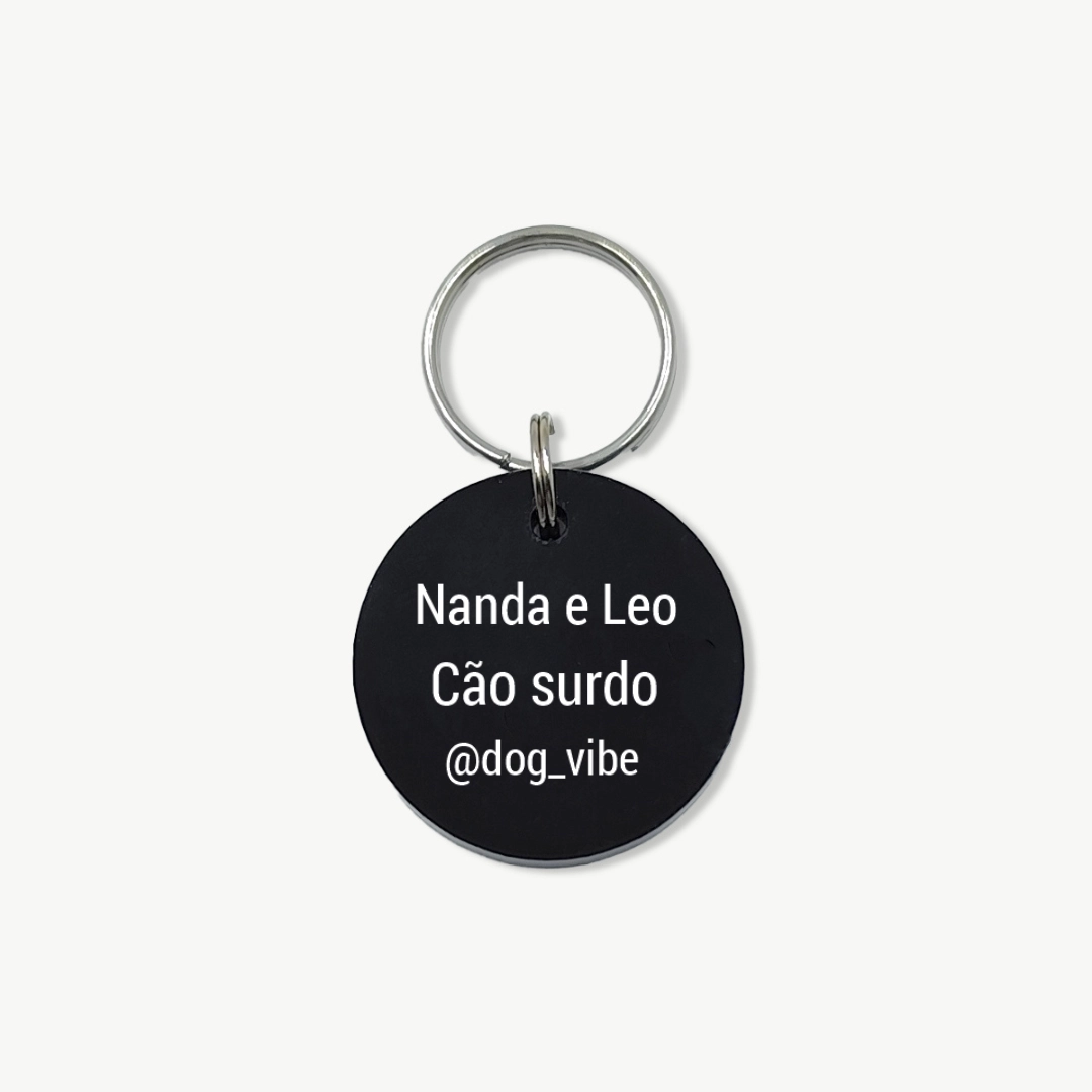 Tag de Identificação Colors Patinha - Imagem 2