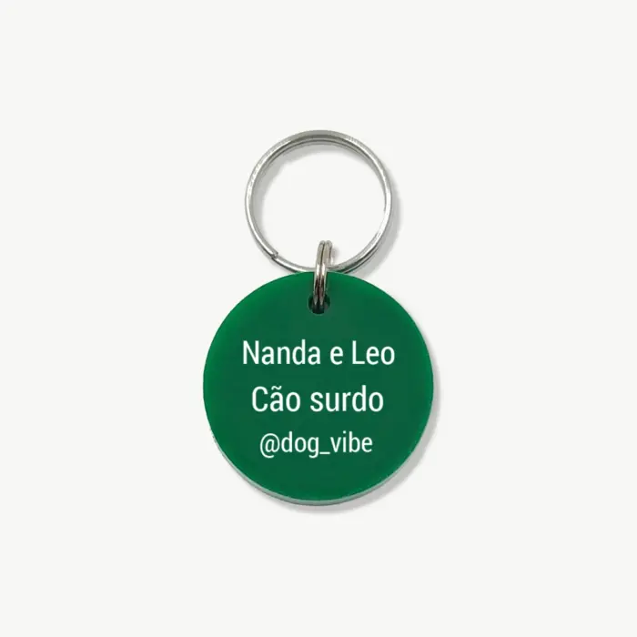 Tag de Identificação Colors Trevo - Imagem 2