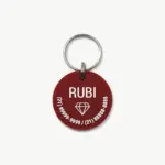 Tag de Identificação Colors Diamante